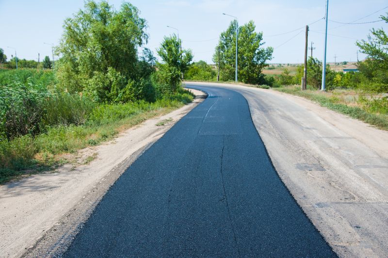 New Asphalt Pavement