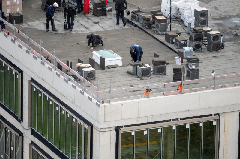 Commercial Asphalt Service detail